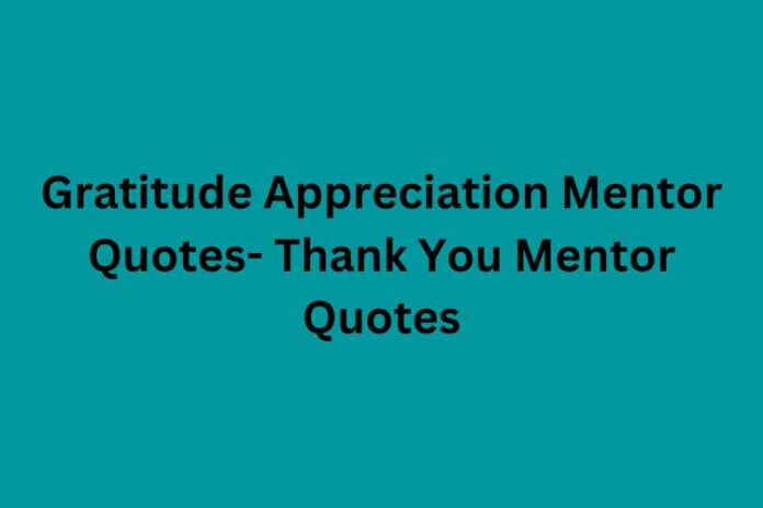 Gratitude Appreciation