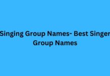 Singing Group Names- Best Singer Group Names Singing Group Names