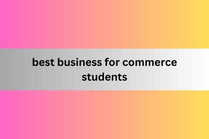 best business for commerce students