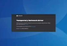 Discord Temporary Network Error Discord Temporary Network Error