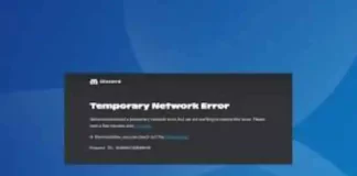 Discord Temporary Network Error Discord Temporary Network Error