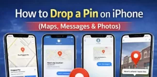 How Do You Drop a Pin on iPhone? (Maps, Messages, Text, and Photo Location Sharing) How Do You Drop a Pin on iPhone