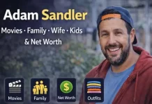 Adam Sandler : Movies, Family, Wife, Kids, Net Worth, Tour, and Iconic Outfits Adam Sandler