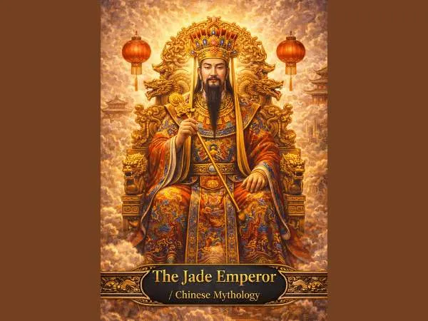 Jade Emperor on golden throne