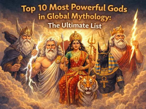 Top 10 Most Powerful Gods in Global Mythology Top 10 Most Powerful Gods in Global Mythology