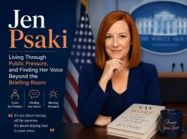 Jen Psaki, Living Through Public Pressure, and Finding Her Voice Beyond the Briefing Room Jen Psaki, Living Through Public Pressure, and Finding Her Voice Beyond the Briefing Room